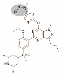 Nitroso-prodenafil