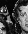 Stallone, geknipt tijdens zijn vertrek