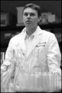 John Sweeney in zijn lab