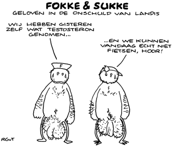 Klopt niet, wel grappig