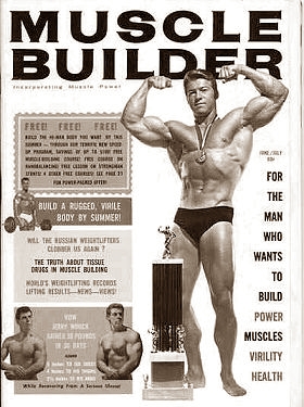 In de sixties groeiden de bodybuilders van tien milligram dianabol per dag