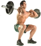Back-squat of front-squat - voor je beenspieren maakt het niet uit