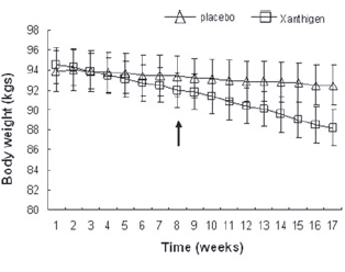 Met 8 milligram fucoxanthine verbrand je dagelijks 457 kcal extra