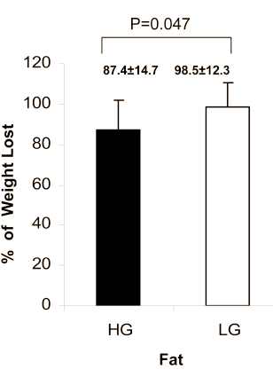 Afvallen met langzame koolhydraten spaart spiermassa