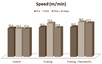 Duursporters die gedurende enkele weken niet trainen houden hun opgebouwde conditie beter vast als ze supplementen gebruiken met (-)-epicatechin, een flavonoid dat van nature aanwezig is in cacao. Dat ontdekten moleculaire wetenschappers van Wayne State University toen ze proeven deden met muizen.