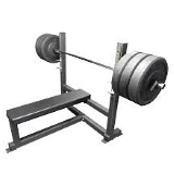 De superieure uitvoering van de bench-press