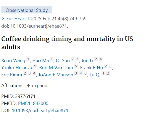 Koffie is gezond | Maar dan wel aan het begin van de dag