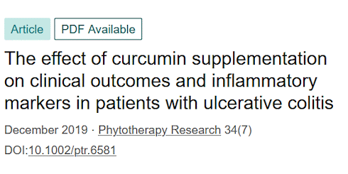 Suppletie met kurkuma maakt behandeling van colitis ulcerosa effectiever