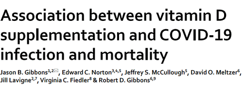 Massale suppletie met vitamine D had eenderde van de sterfte door covid kunnen voorkomen