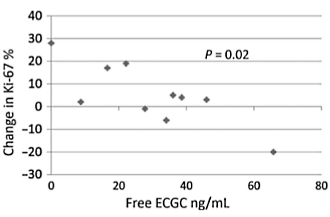 Kankerremmer in groene thee lijkt effectief in humane studie