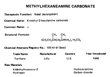 Concurrenten verklapten dat er methylhexanamine in Ergolean AMP zit