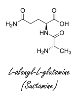 Dipeptide alanylglutamine overtreft energiedrank