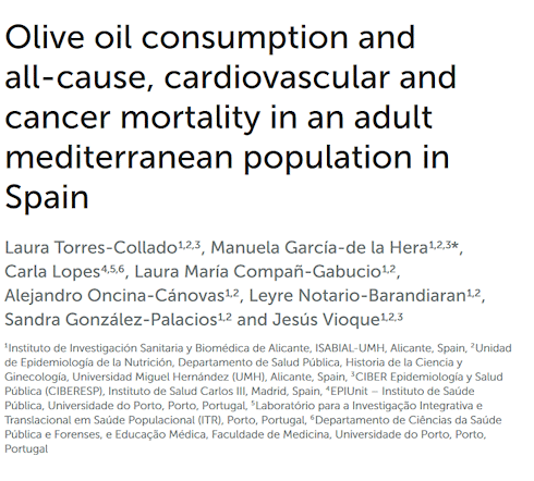 Zoveel olijfolie heb je dagelijks nodig als je langer wilt leven