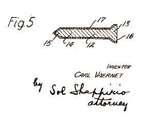 US Patent 2,517,513 is een degelijk ogend document, dat metalen cilindervormige implantaten beschrijft. Ze geven hormonen als testosteron, estradiol, insuline of groeihormoon af aan het lichaam. Niets in het patent doet vermoeden dat het geboren is in concentratiekamp Buchenwald.