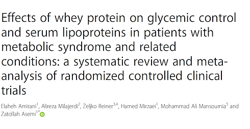 Diabeten en pre-diabeten kunnen zonder problemen op dagelijkse basis whey gebruiken, zonder dat ze daardoor hun gezondheid in gevaar brengen. Volgens een metastudie die in 2020 verscheen in Lipids in Health and Disease is whey voor hen zelfs gezond.