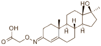Methyltestosterone 3-(O-carboxymethyl)oxime