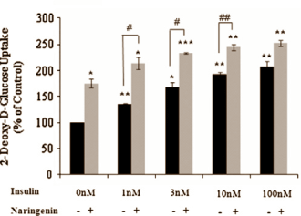 Grapefruitflavonoid naringenin laat spieren meer glucose opnemen