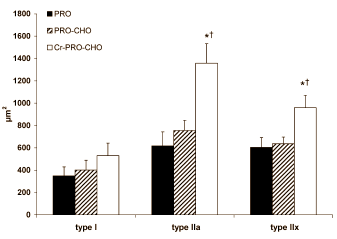 De gecombineerde werking van whey, creatine en glucose